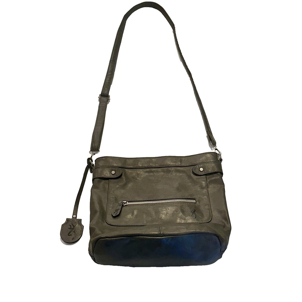 Browning Grey Conceal &‎ Carry Crossbody Bag Purse